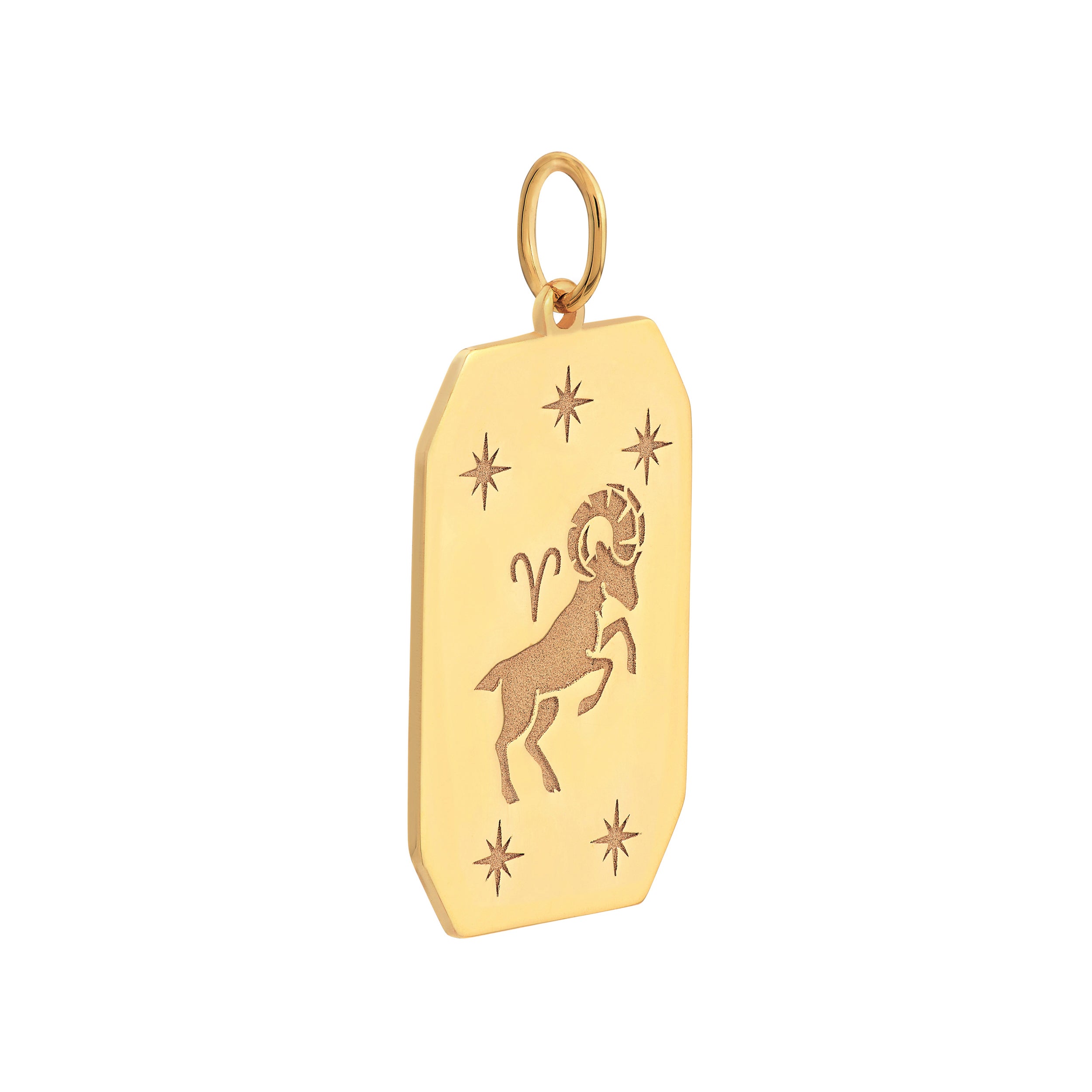Aries Engraved Pendant — ALT2