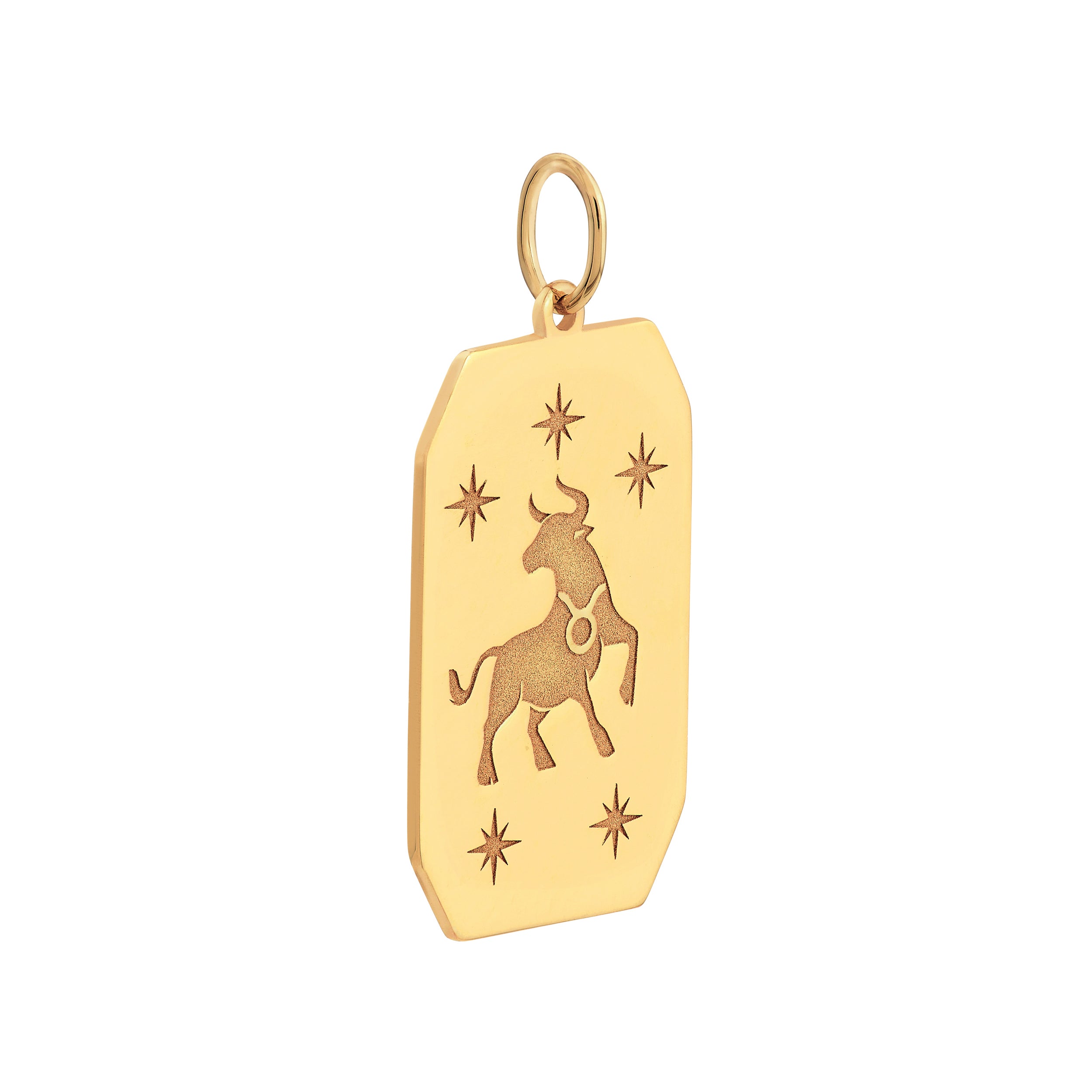 Taurus Engraved Pendant — ALT2