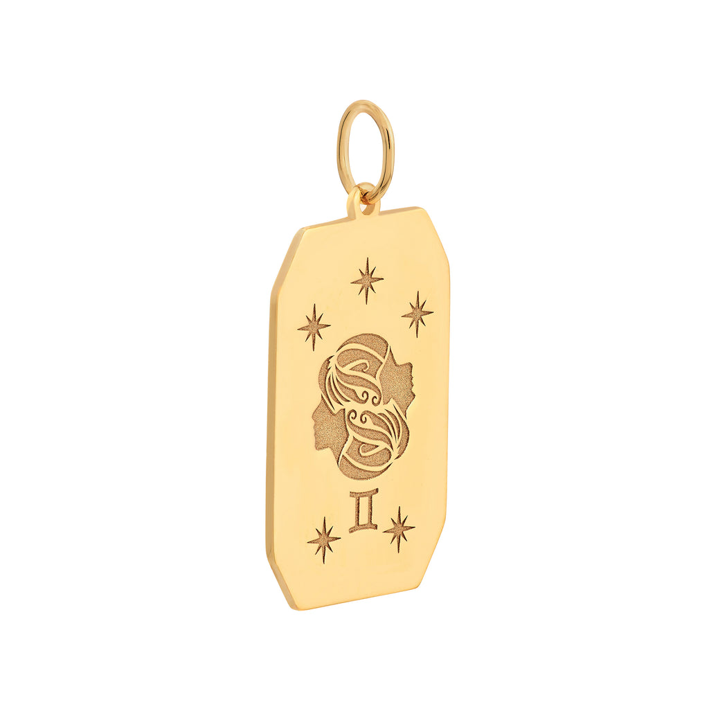 Gemini Engraved Pendant — ALT2