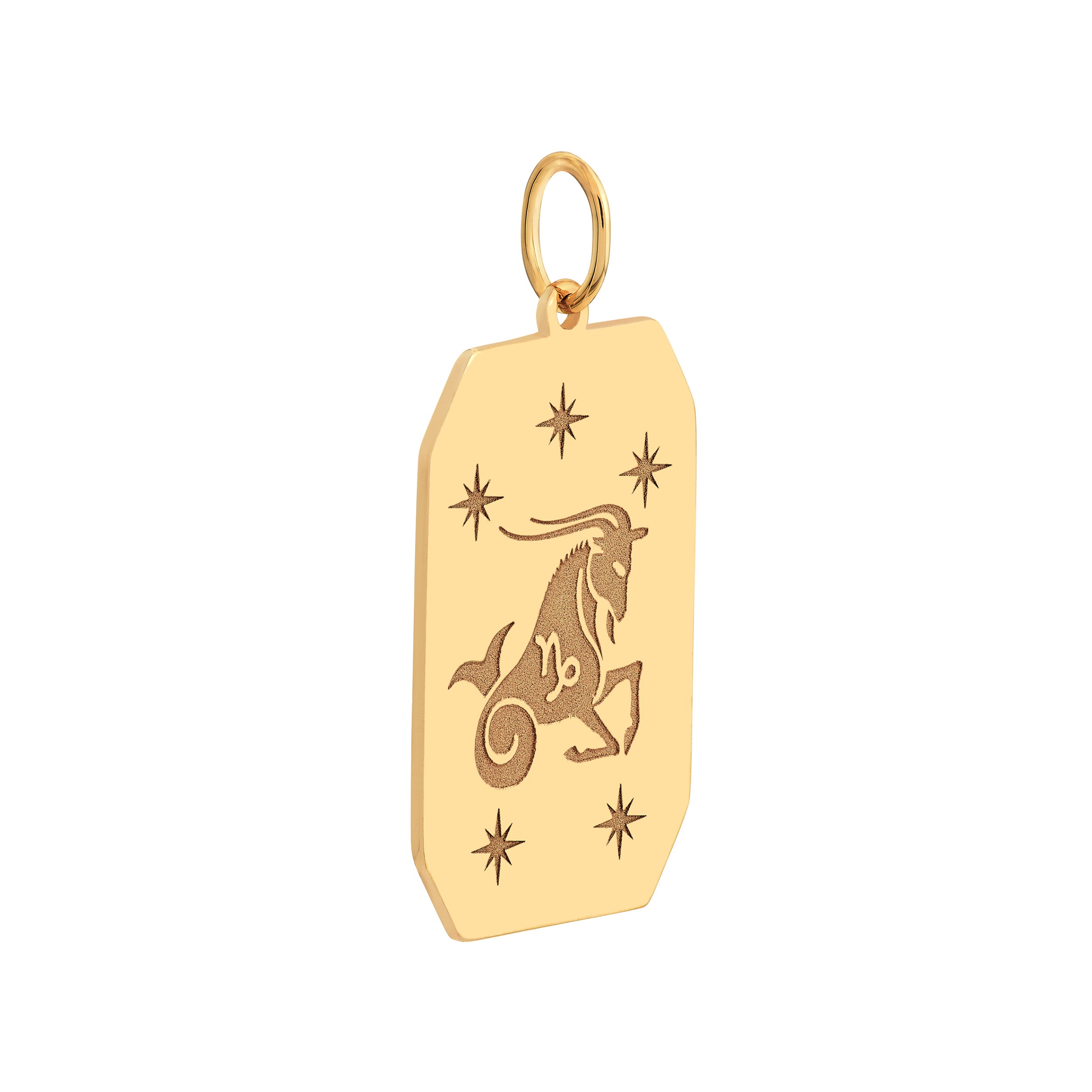 Capricorn Engraved Pendant — ALT2