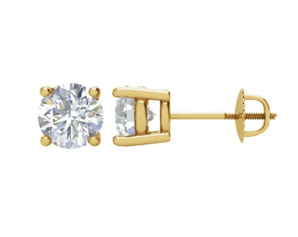 Lab-Grown Diamond Stud Earrings