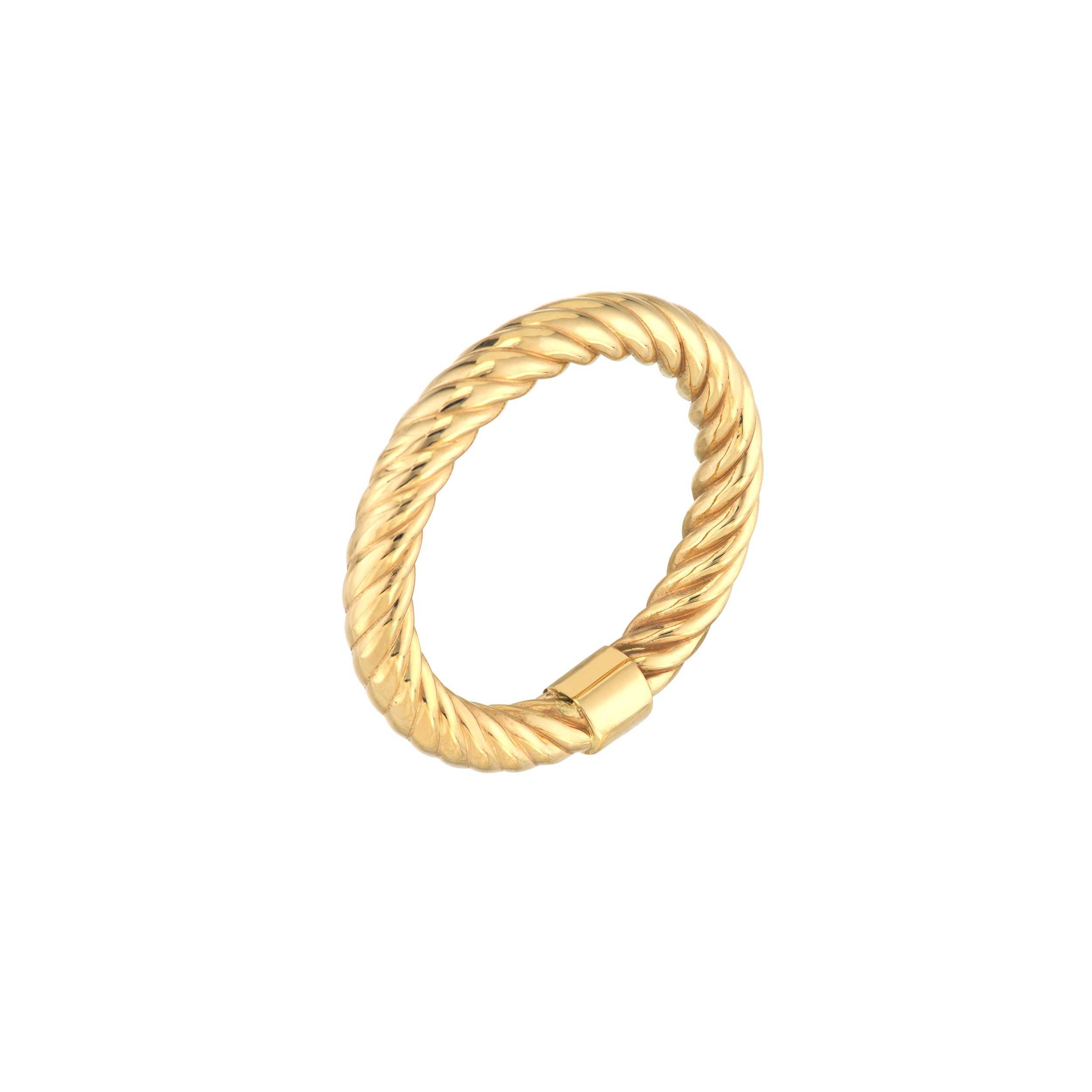 Twisted Rope Tube Ring — ALT1