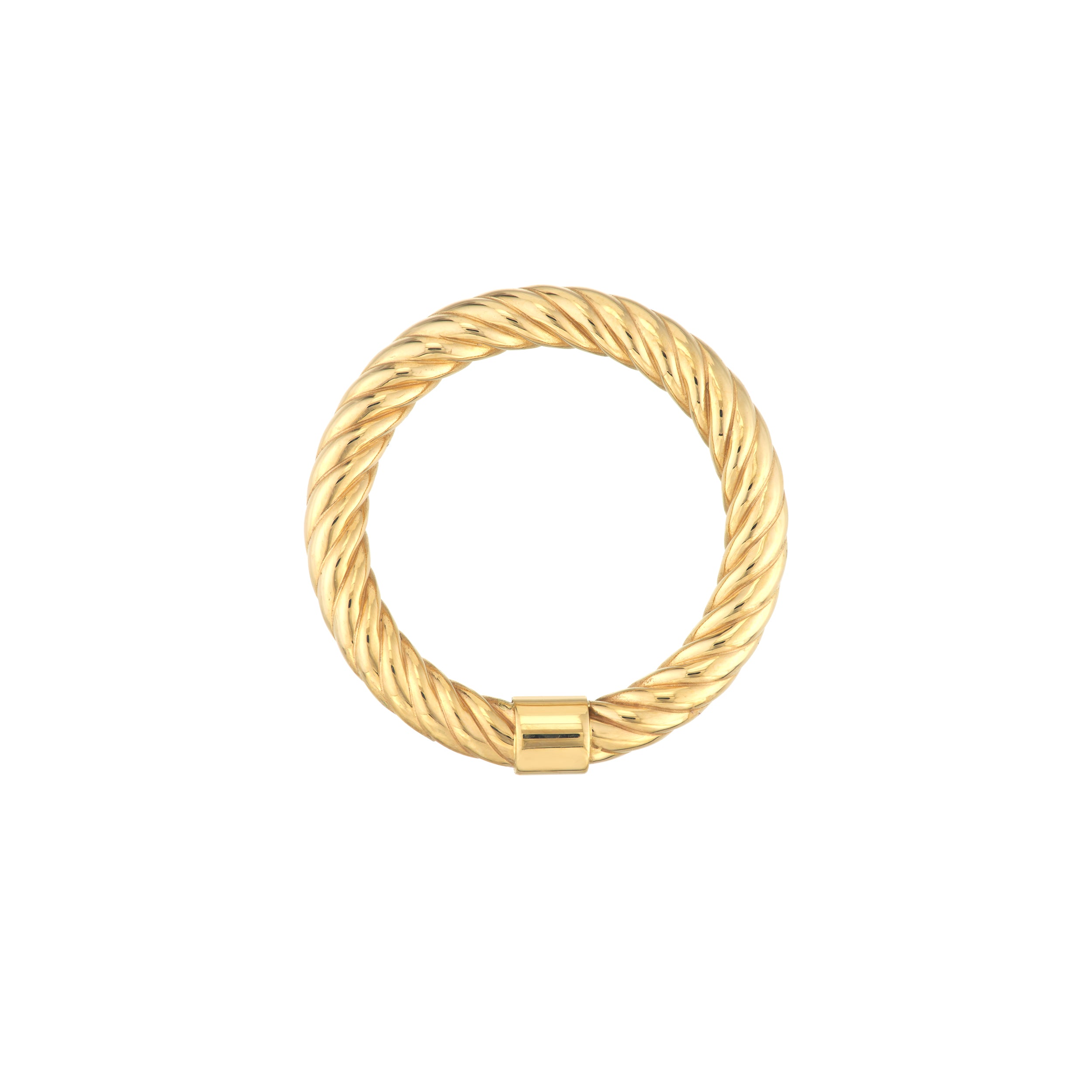 Twisted Rope Tube Ring — ALT2