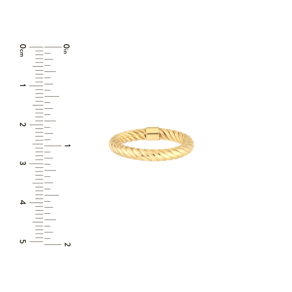 Twisted Rope Tube Ring — ALT3