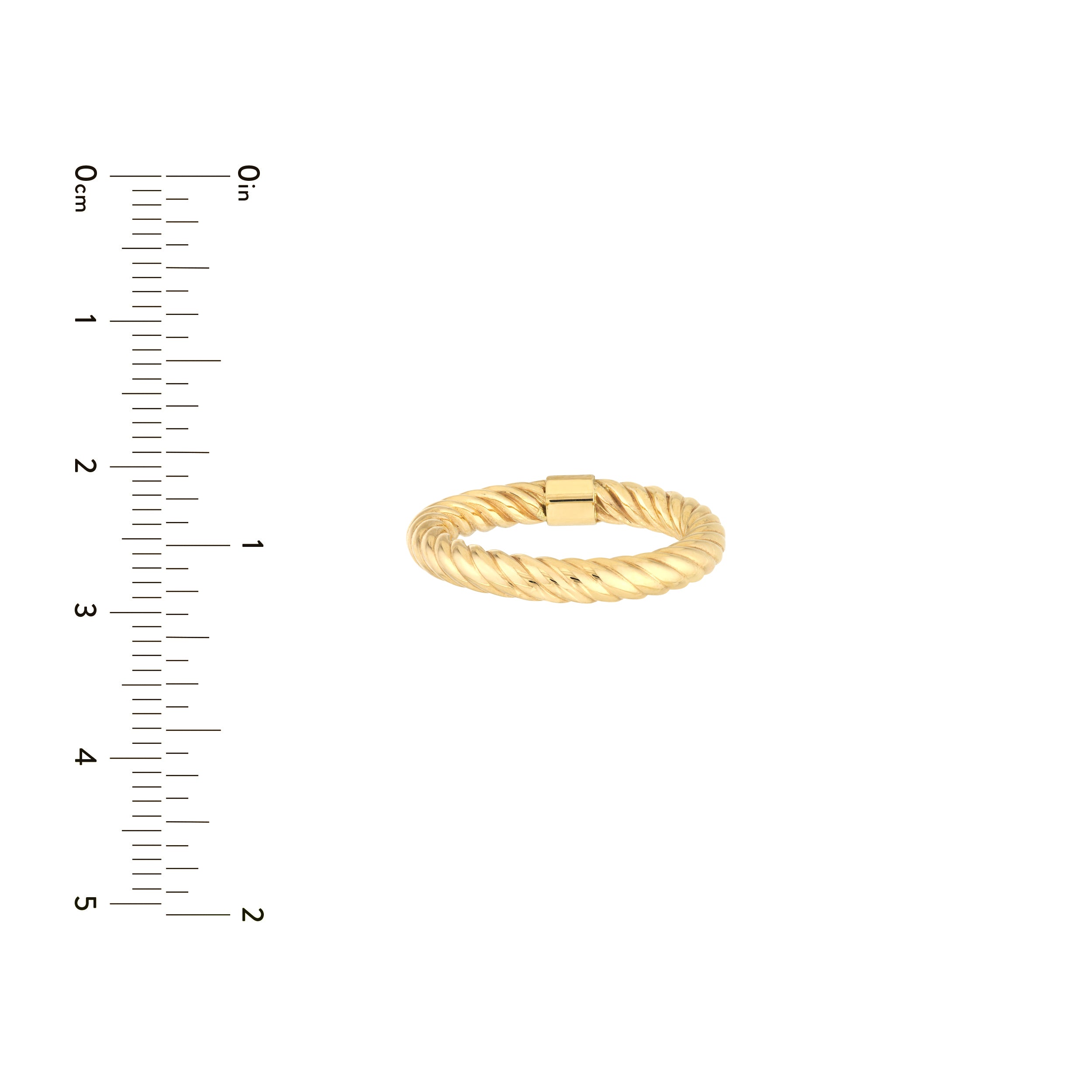 Twisted Rope Tube Ring — ALT3