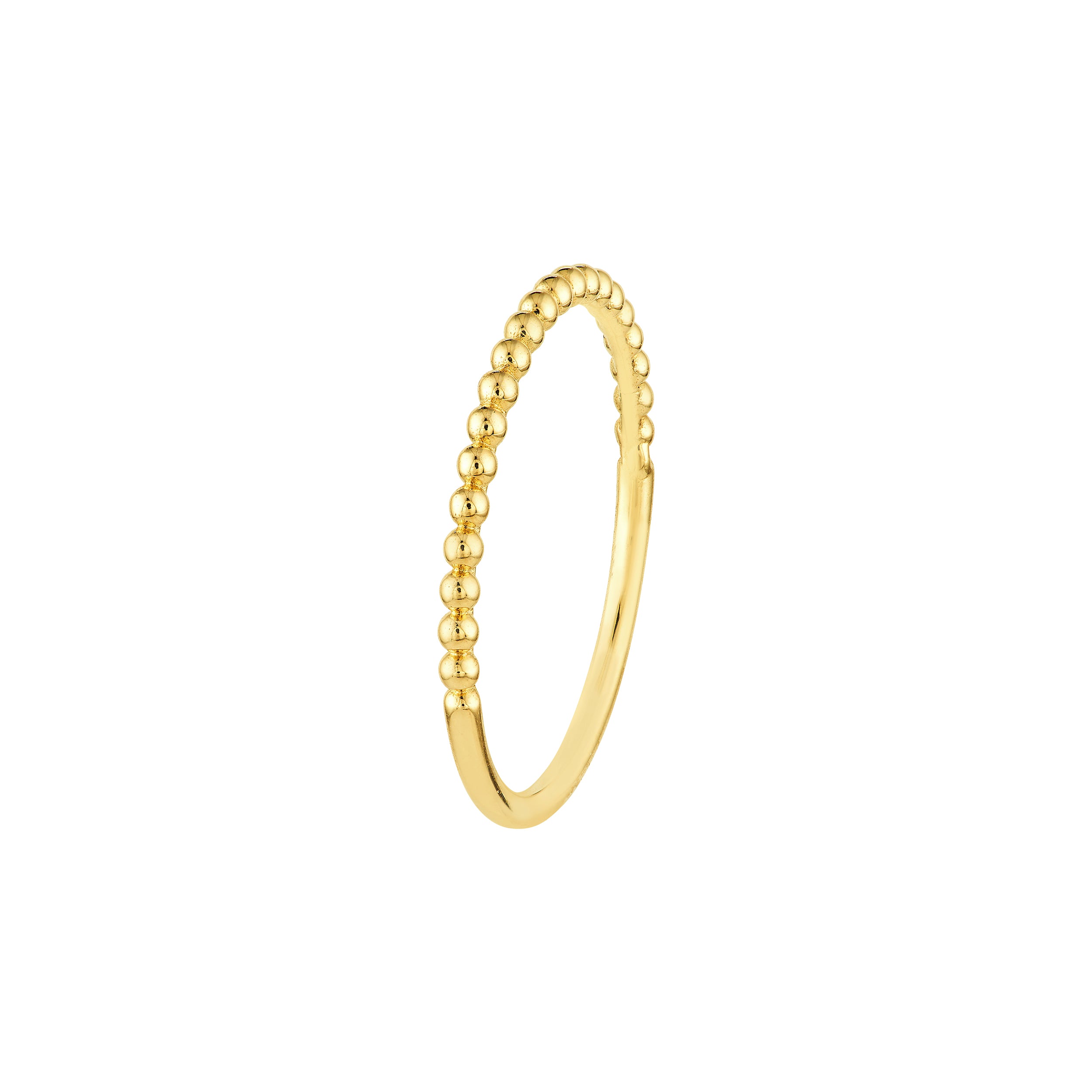 Beaded Single Row Ring — ALT1