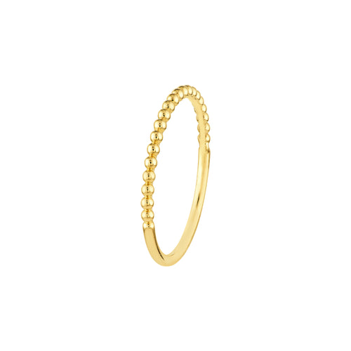 Beaded Single Row Ring — ALT1