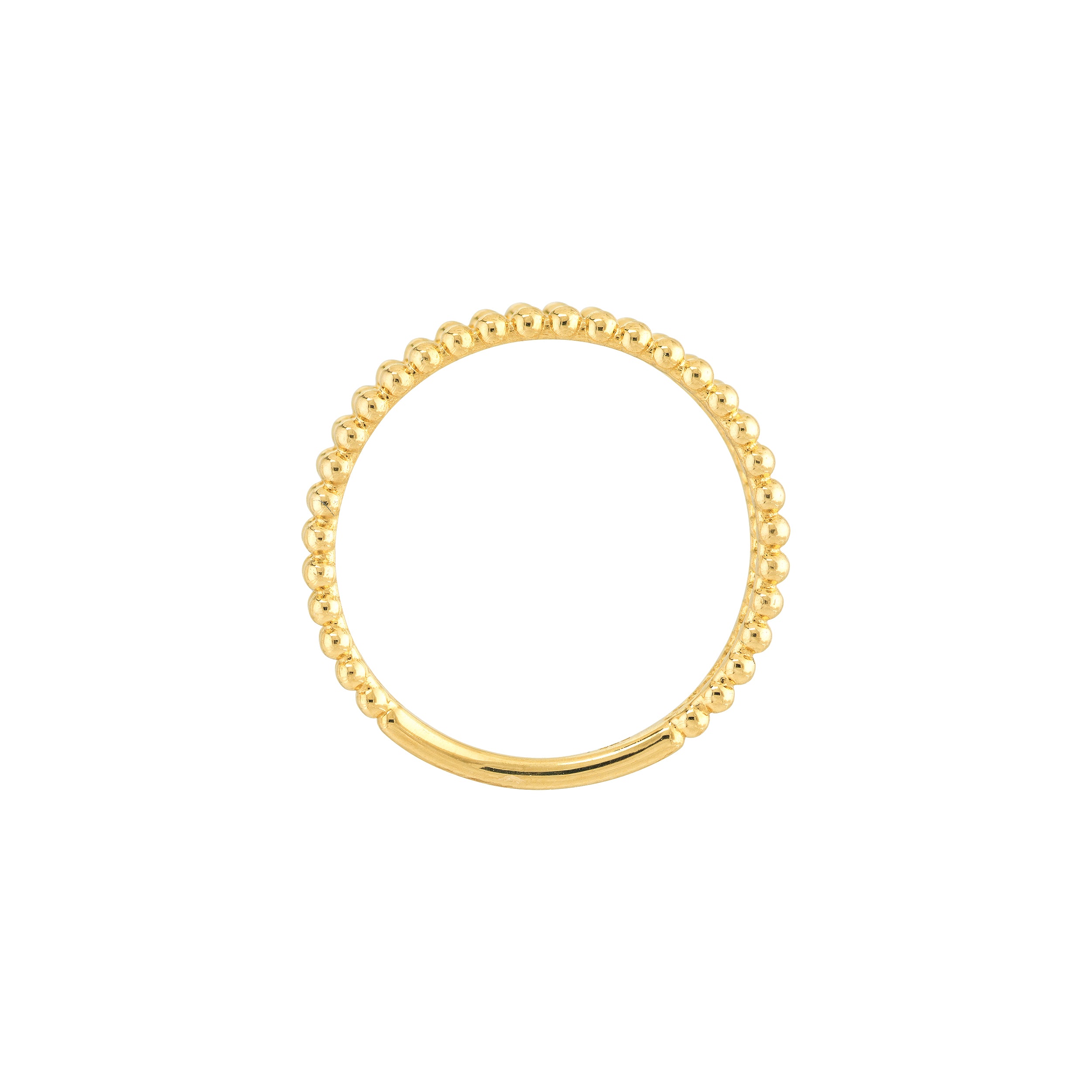 Double Beaded Wire Ring — ALT2