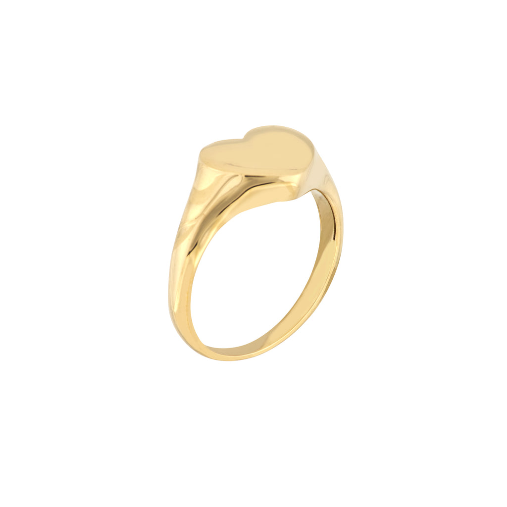 Signet Mini Heart Ring — ALT1