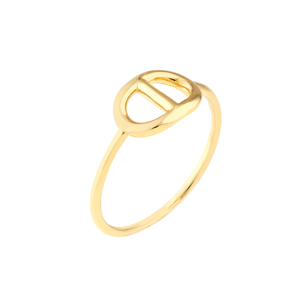 Puff Mariner Link Design Ring — ALT1
