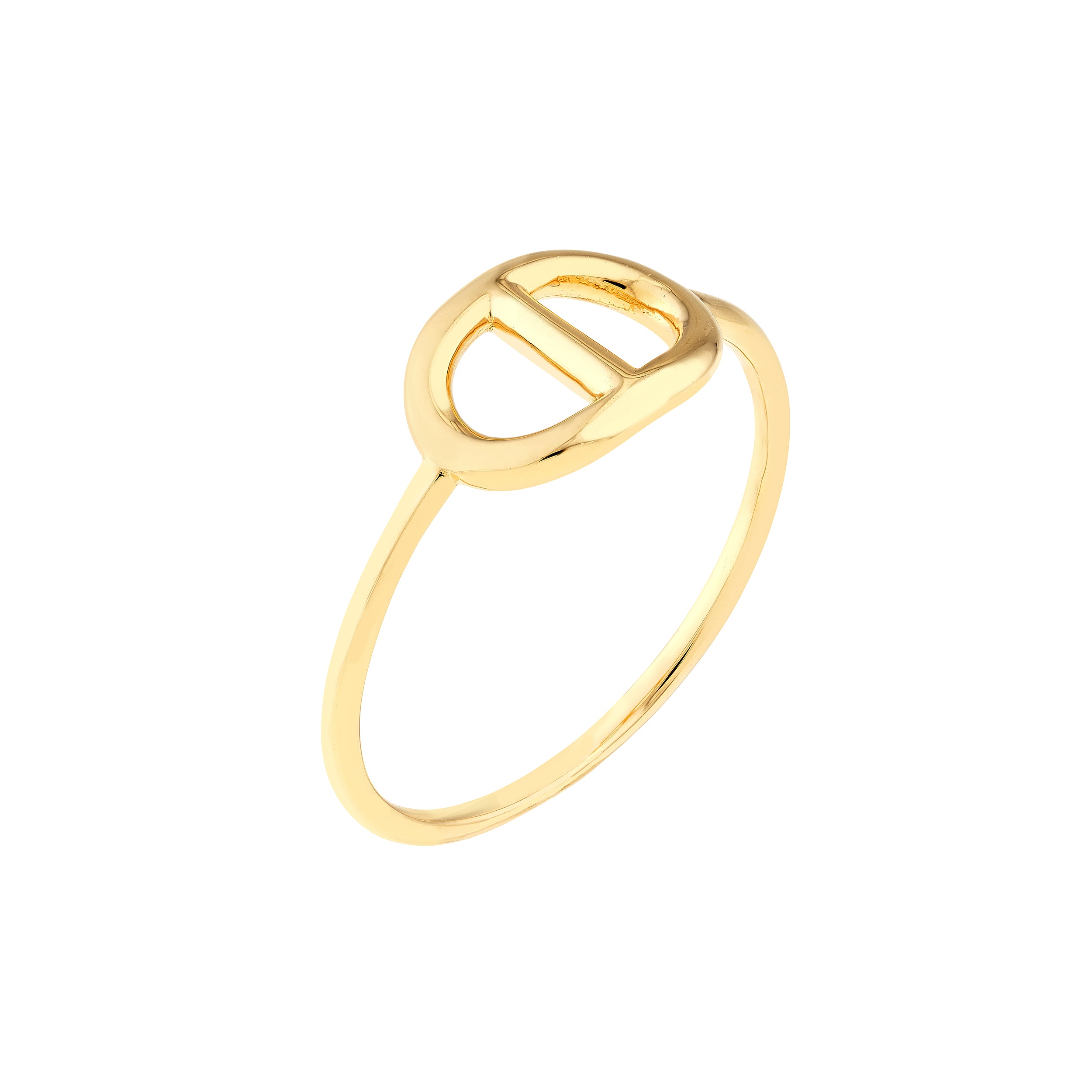 Puff Mariner Link Design Ring — ALT1