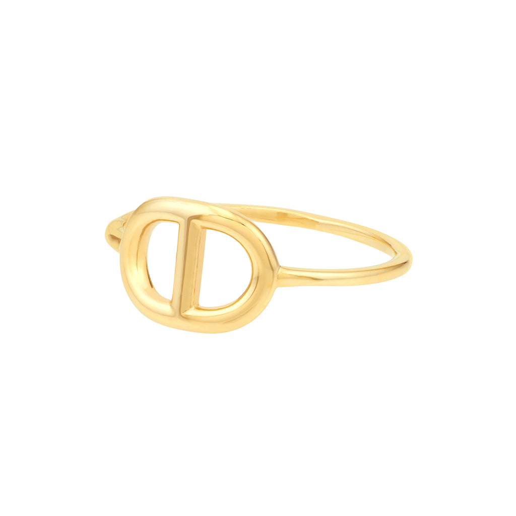 Puff Mariner Link Design Ring — ALT2