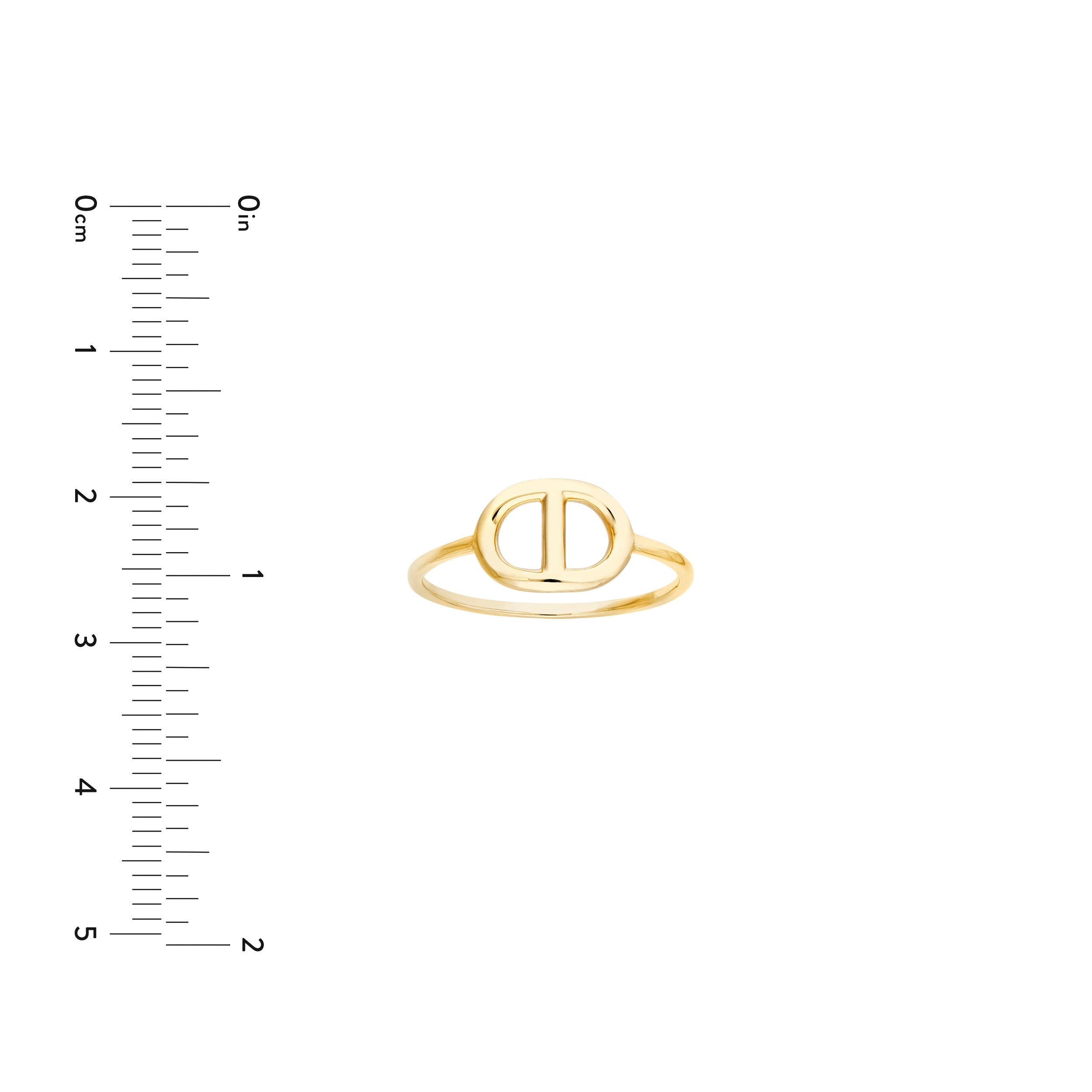 Puff Mariner Link Design Ring — ALT3
