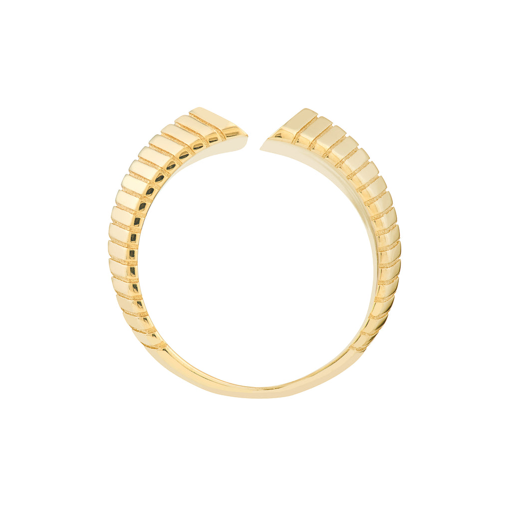 Open Chevron Cuff Ring — ALT1