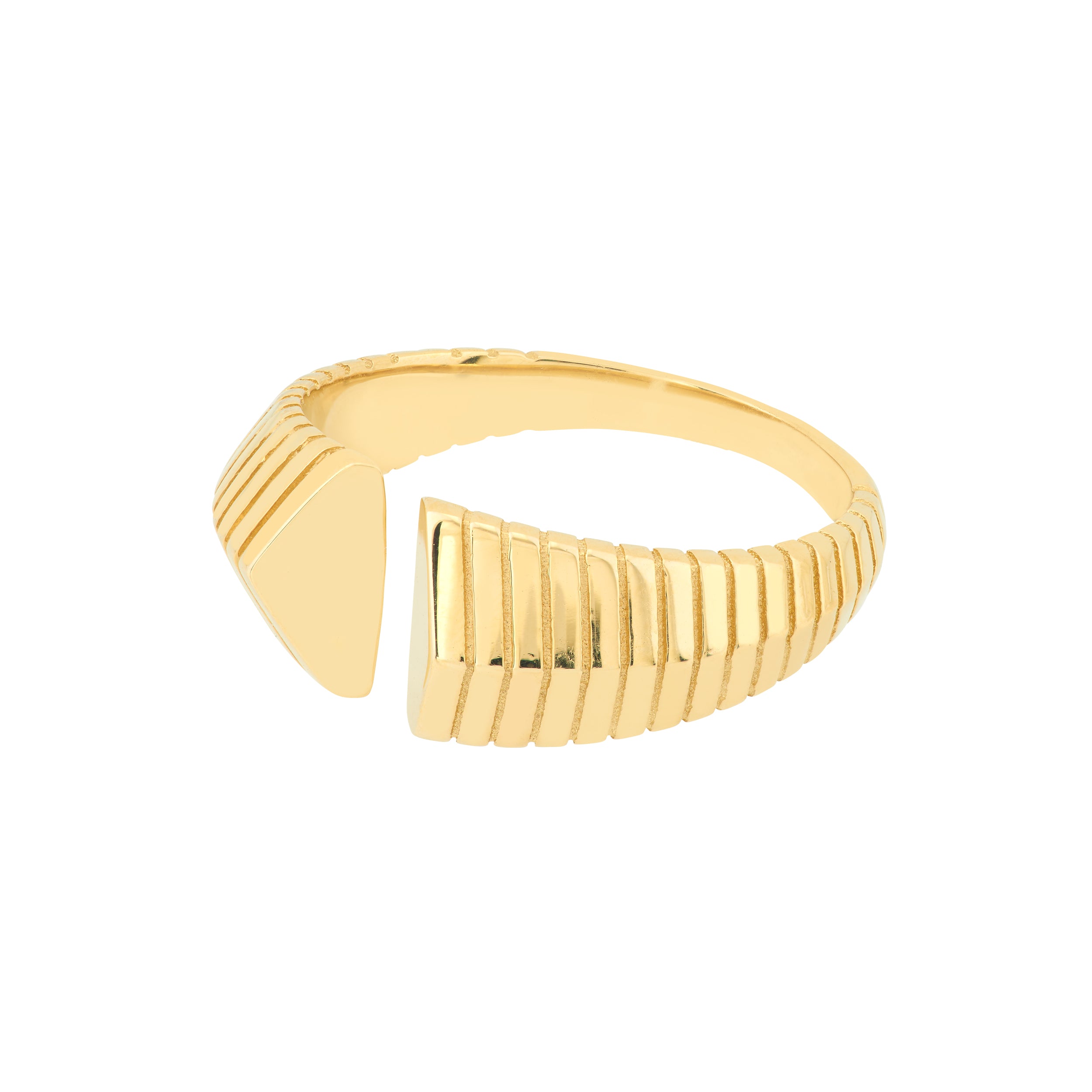 Open Chevron Cuff Ring — ALT3