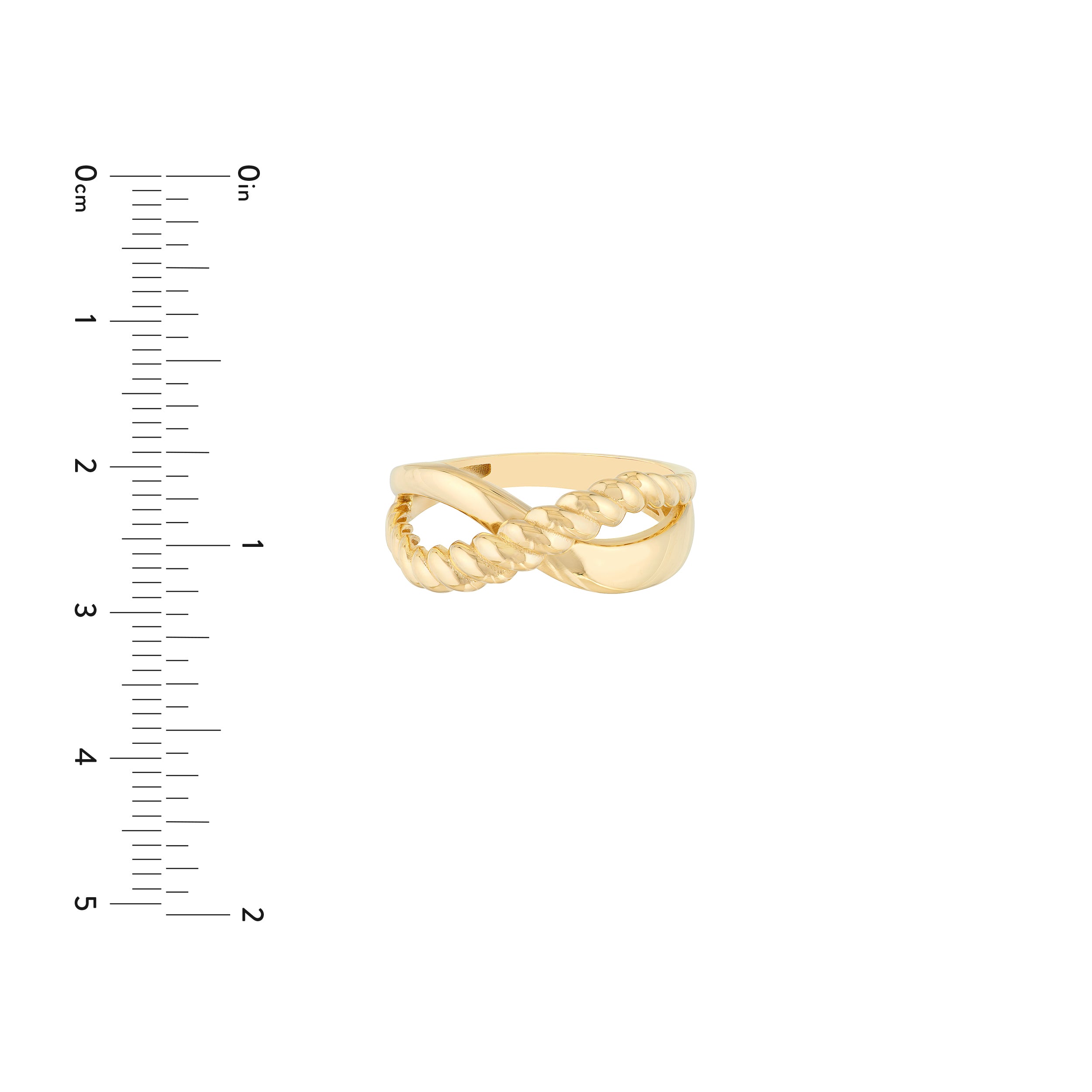 Ribbed Crossover Ring — ALT4