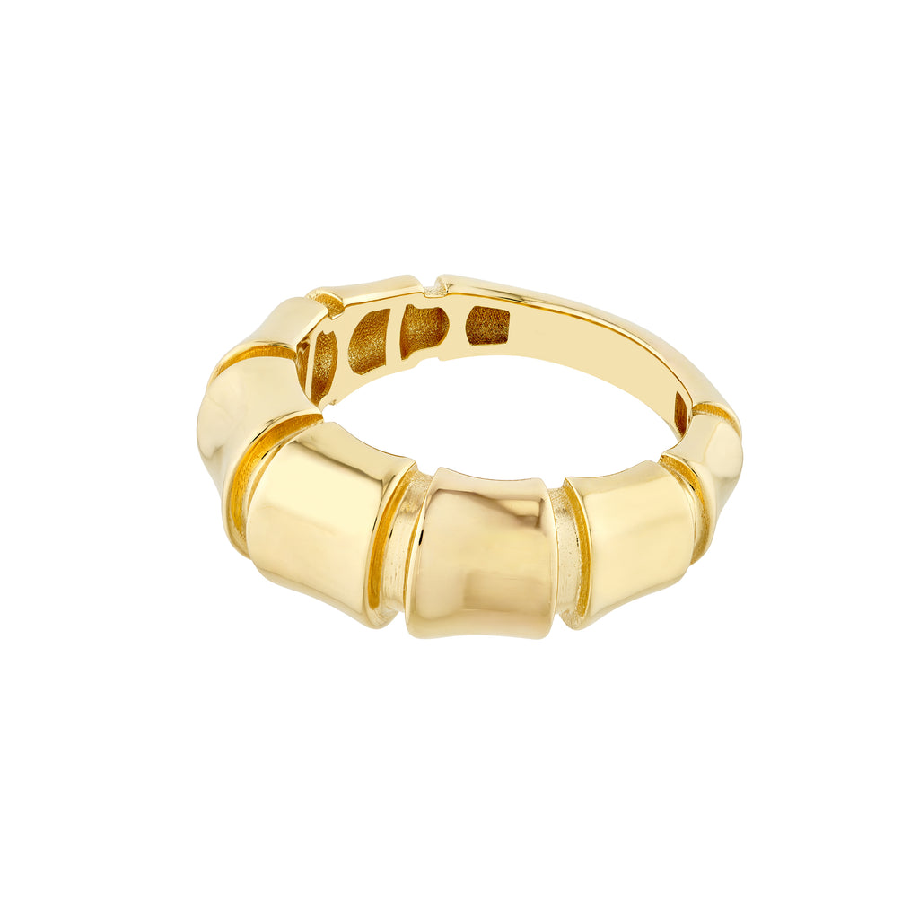 Fluted Polished Ring — ALT2