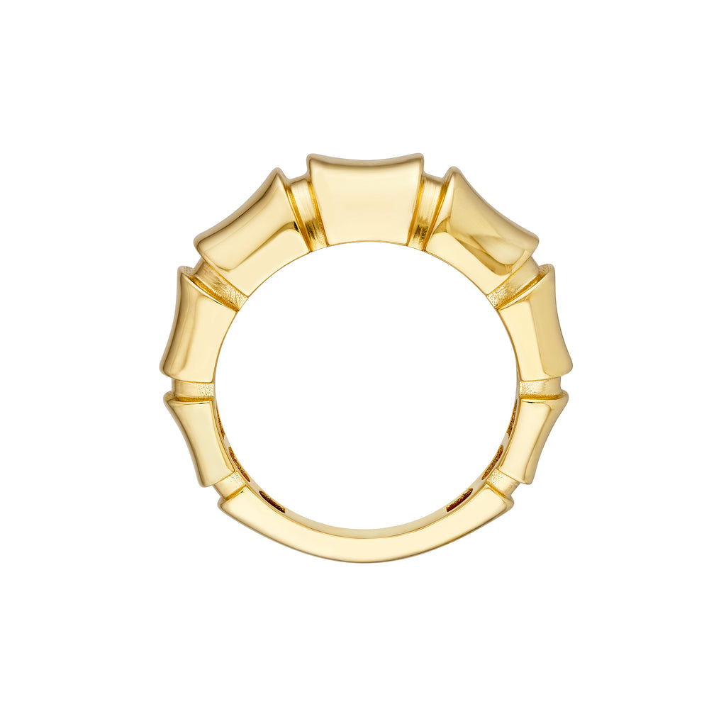Fluted Polished Ring — ALT3