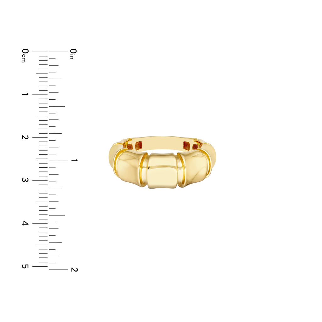 Fluted Polished Ring — ALT4