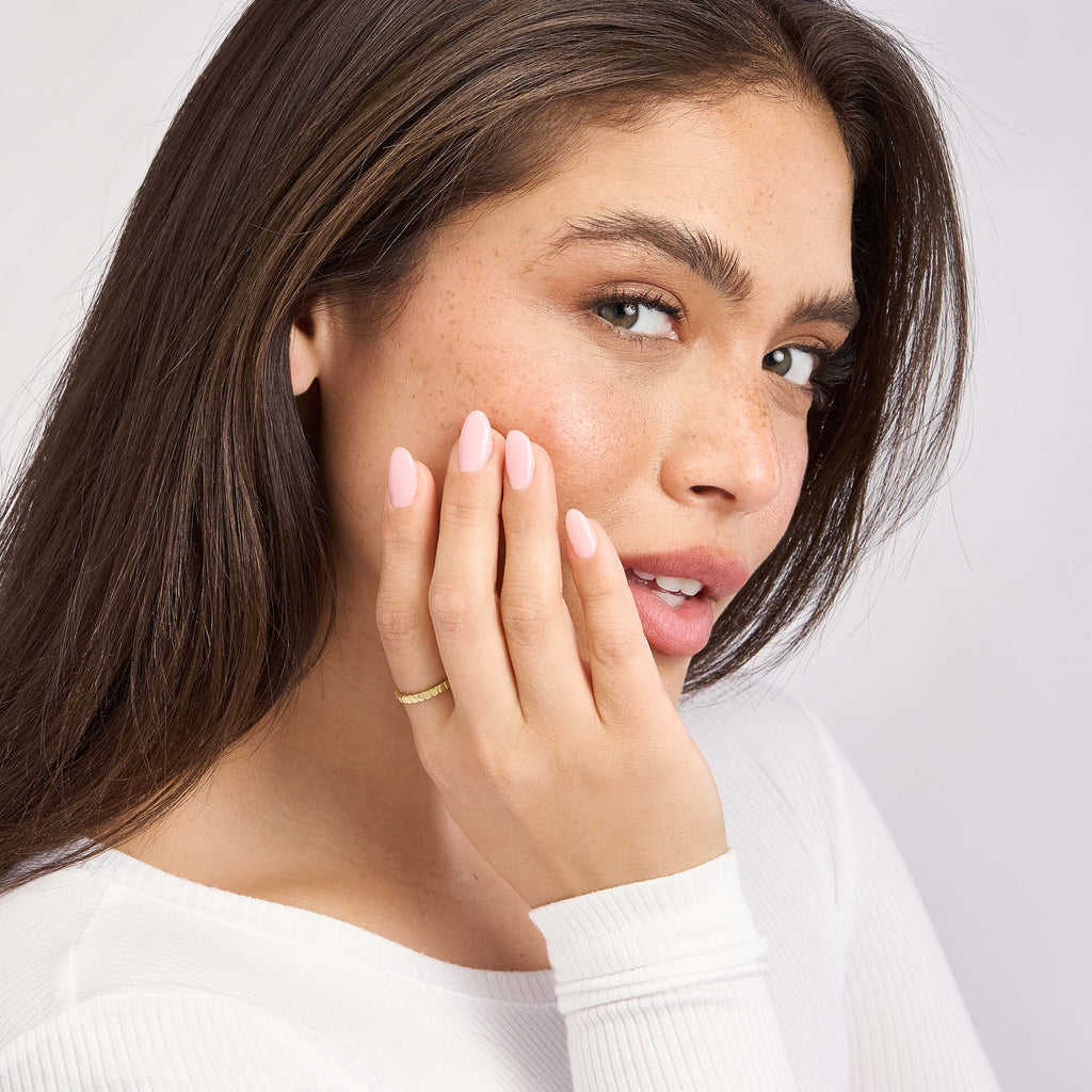 Skinny Tag Band Ring — MOD1