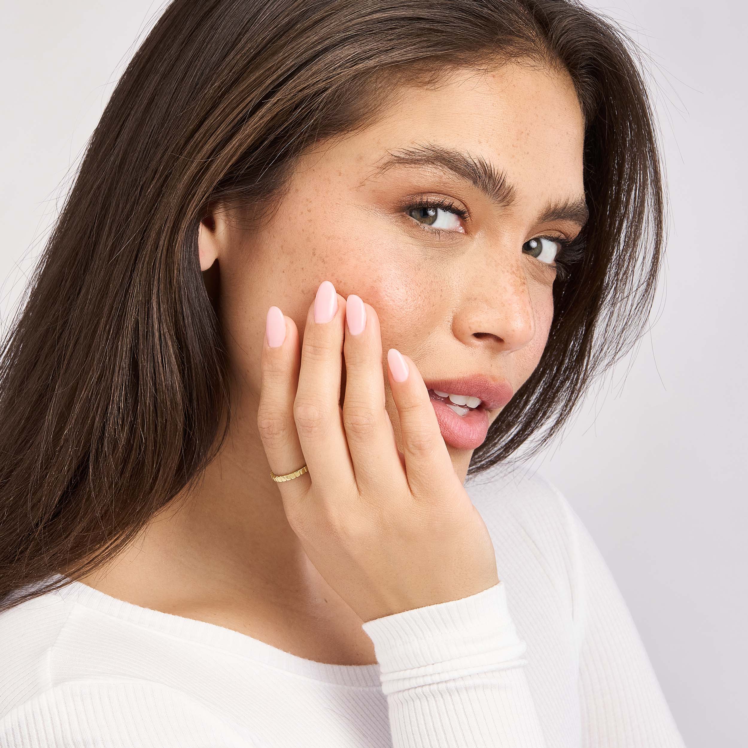 Skinny Tag Band Ring — MOD1