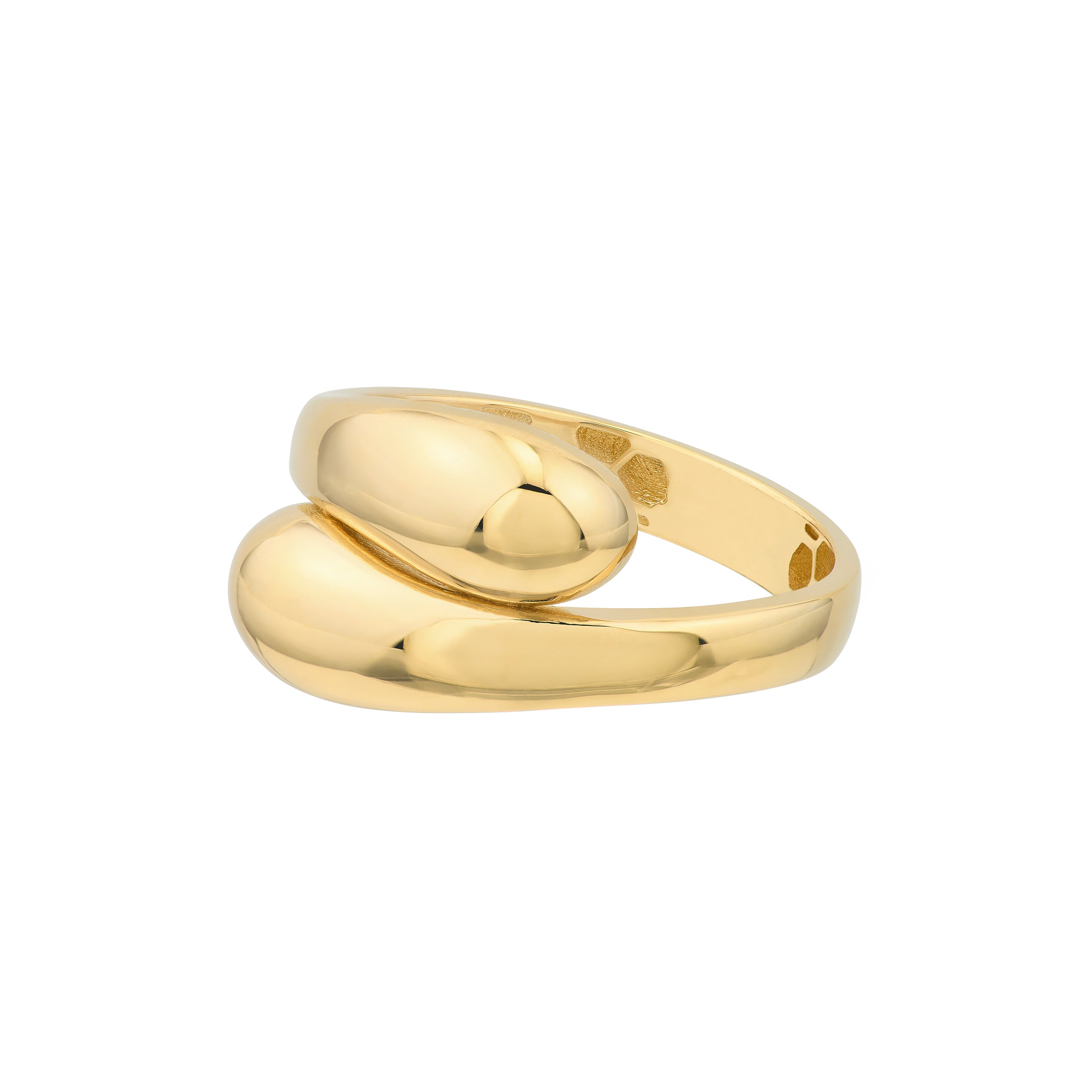 Polished Bypass Ring — ALT2