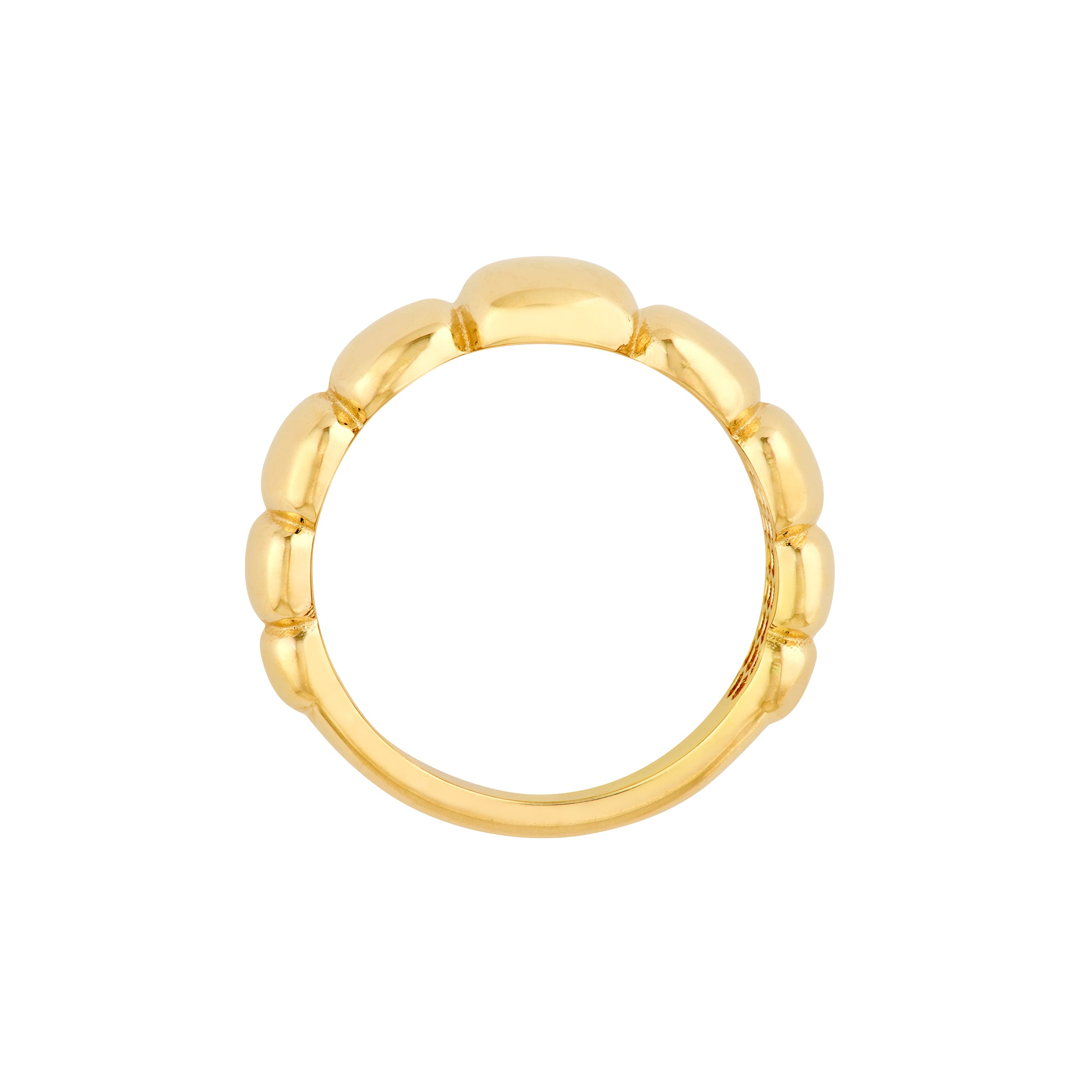 Graduated Puffy Rectangle Ring — ALT2