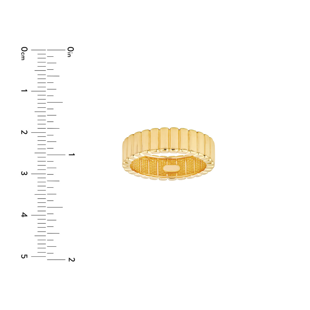 Wide Ridge Ribbed Band — ALT3