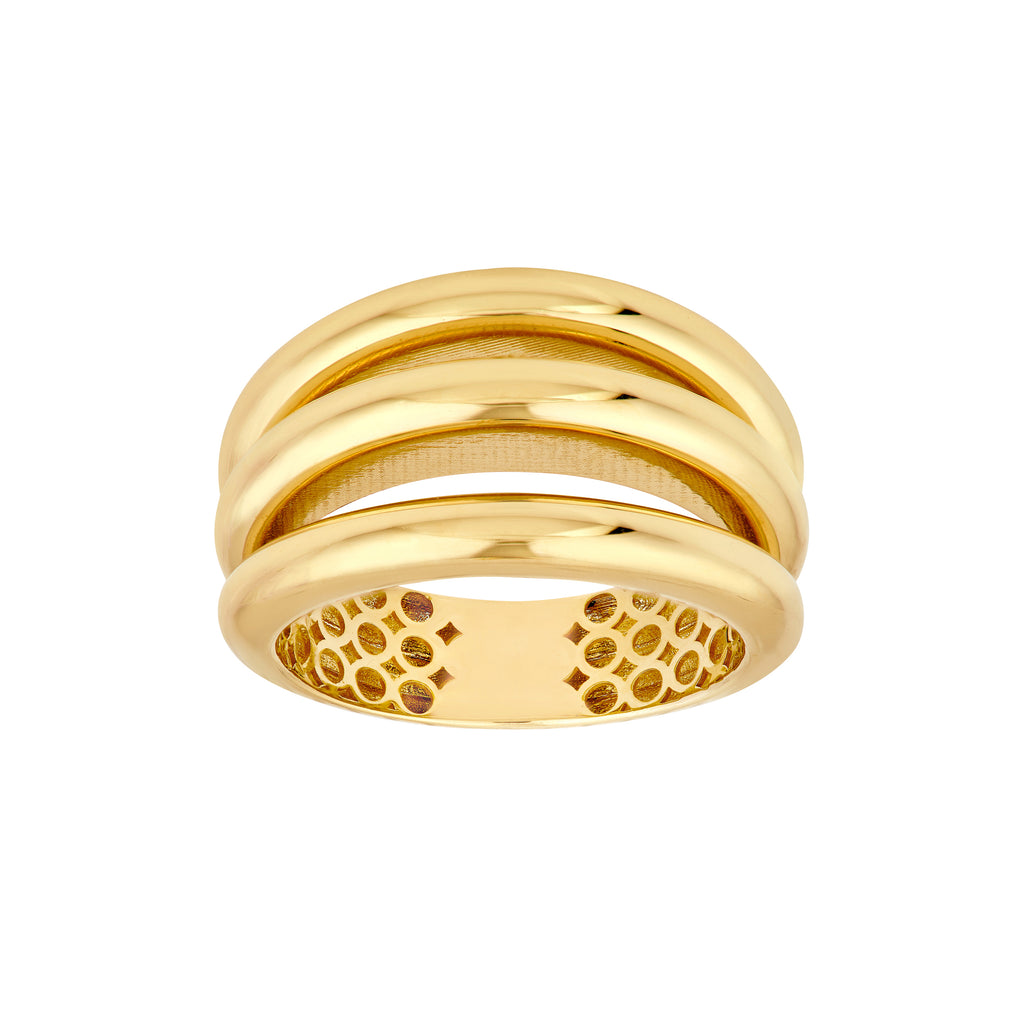 3 Row Cuff Ring
