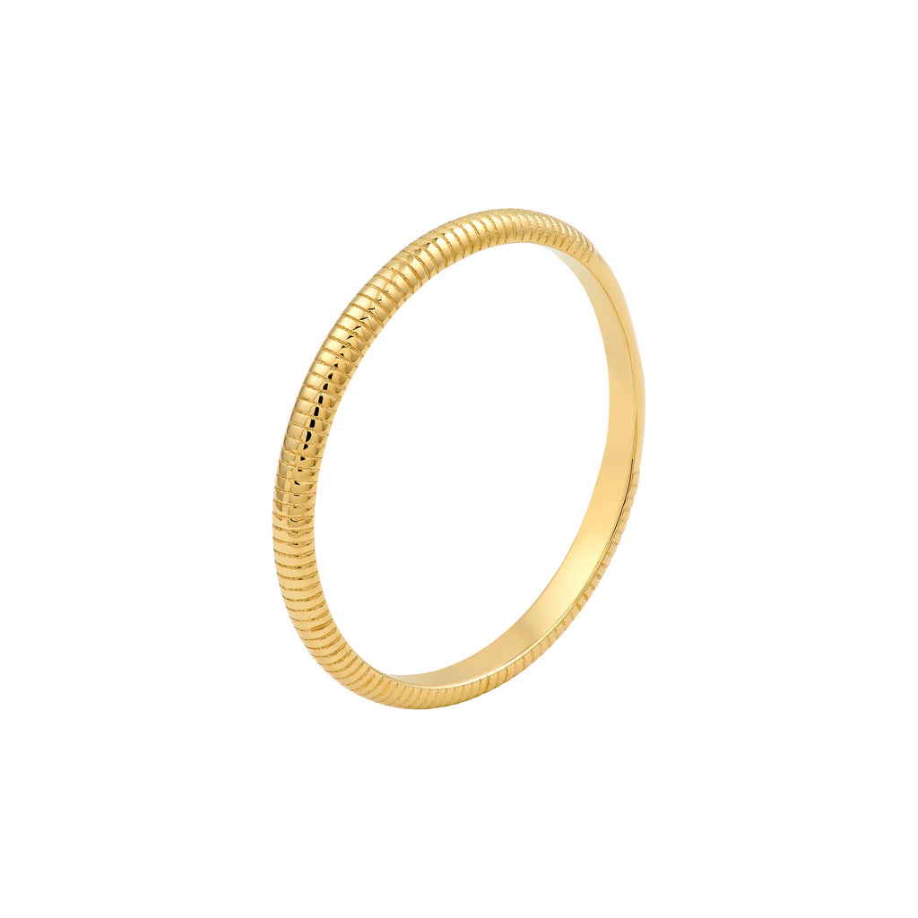 Ribbed Band Ring — ALT1