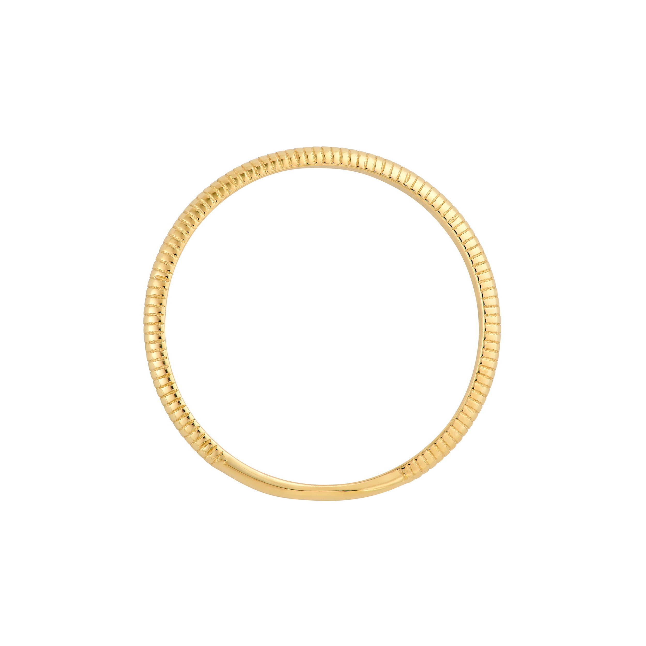 Ribbed Band Ring — ALT2