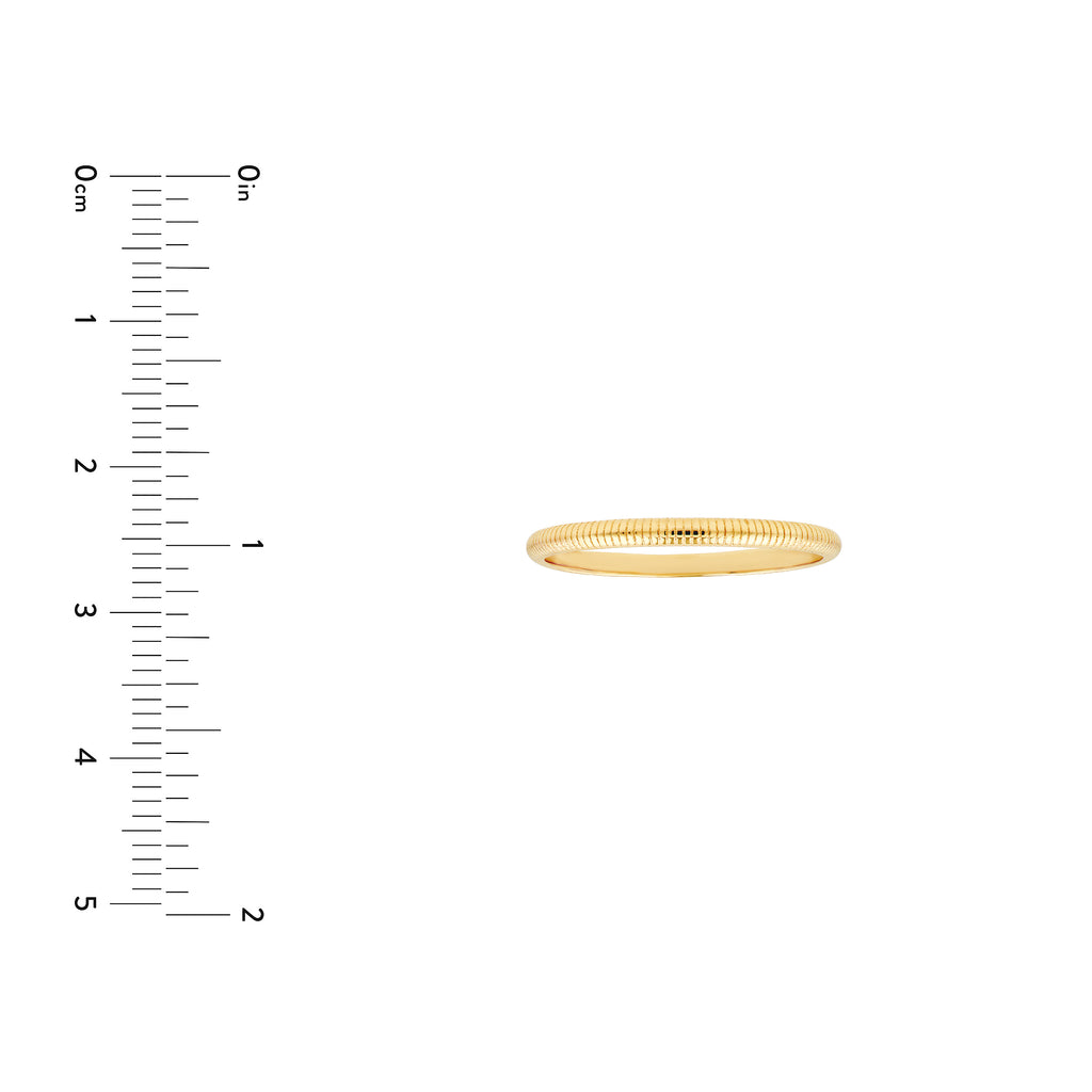 Ribbed Band Ring — ALT3
