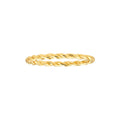 Twisted Rope Band Ring