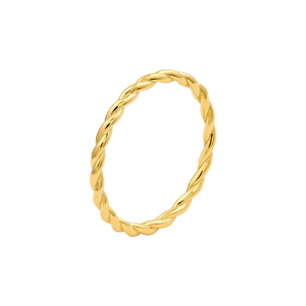 Twisted Rope Band Ring — ALT1