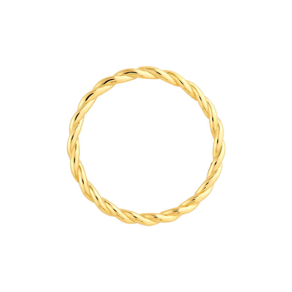 Twisted Rope Band Ring — ALT2
