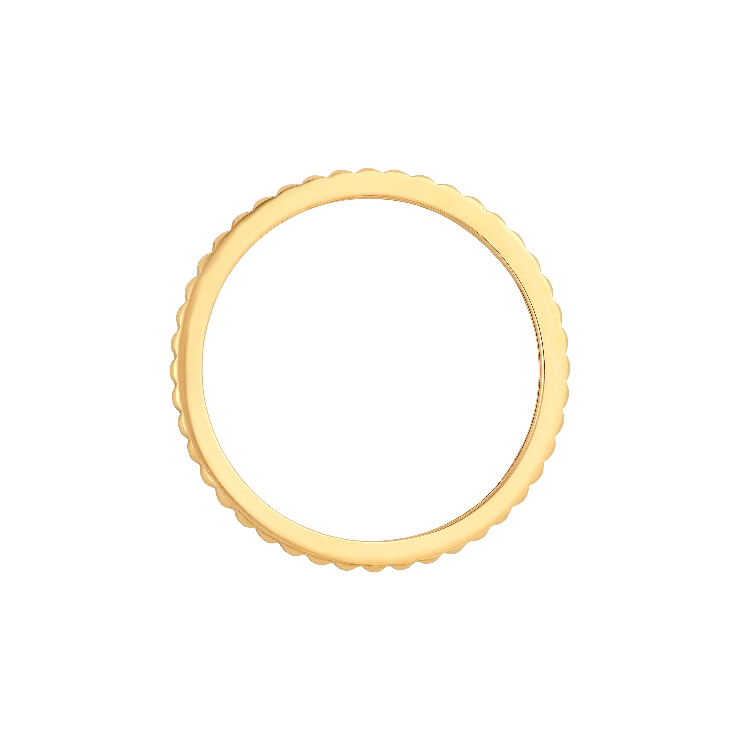 Facet Cut Out Band Ring — ALT2