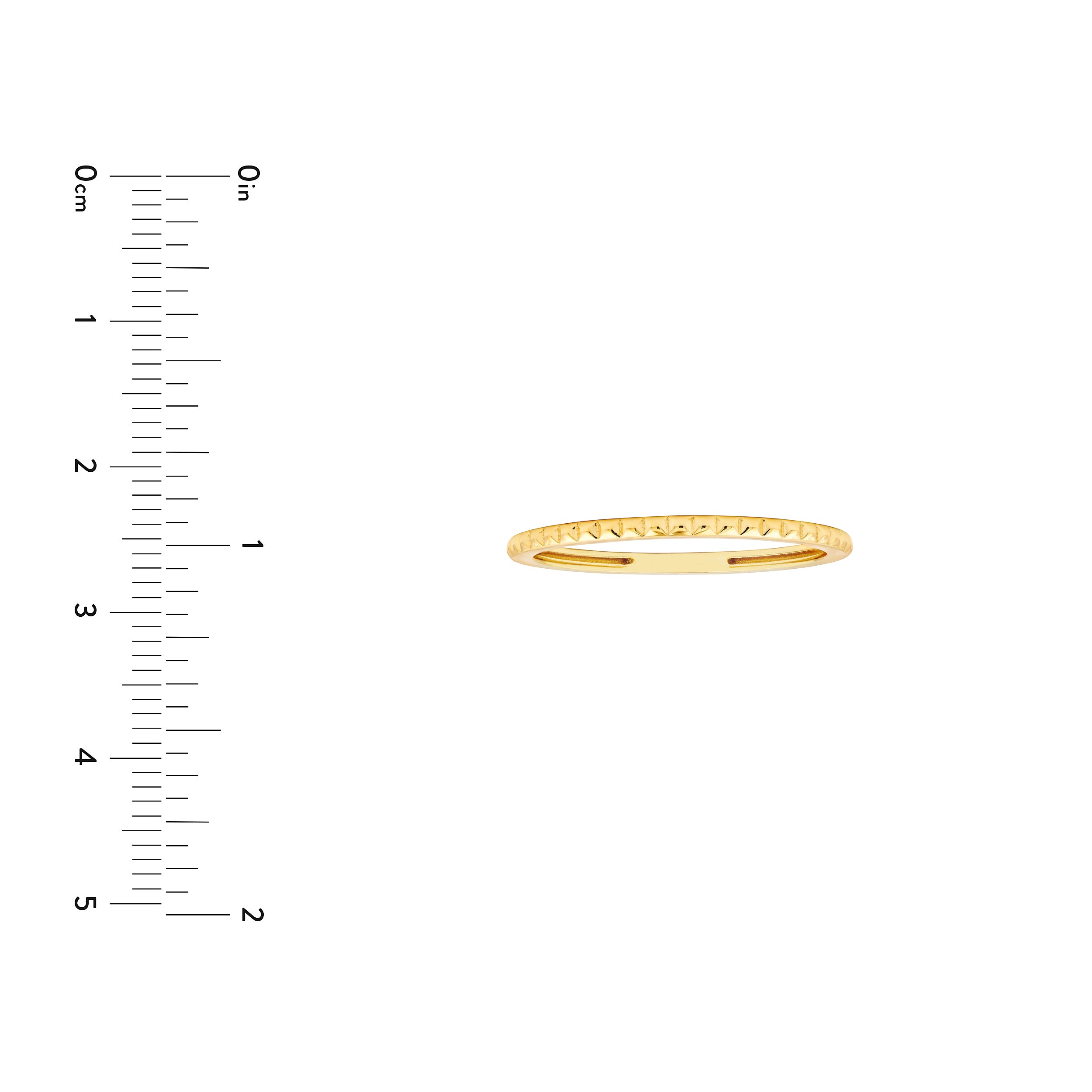 Facet Cut Out Band Ring — ALT3
