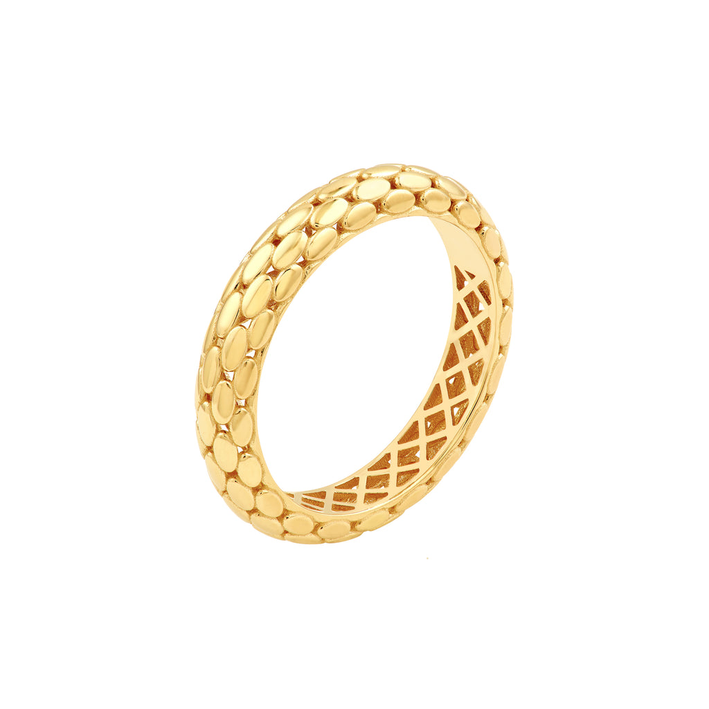 Woven Design Band Ring — ALT1