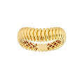 Wavy Ribbed Ring