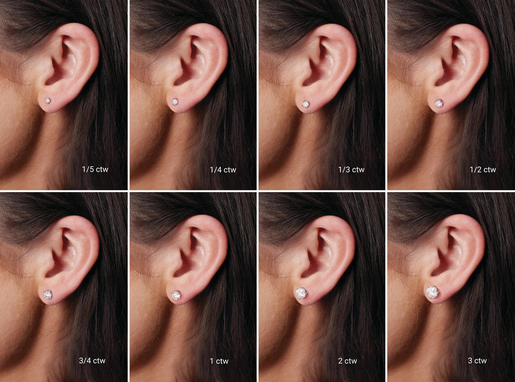 Lab-Grown Diamond Stud Earrings