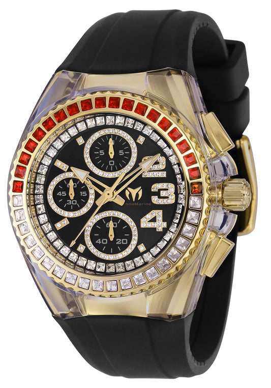 Technomarine Women's TM-121050 Cruise Quartz Chronograph Black