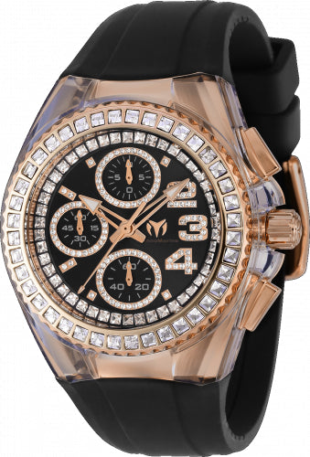 Technomarine Women's TM-121051 Cruise Quartz Chronograph Black