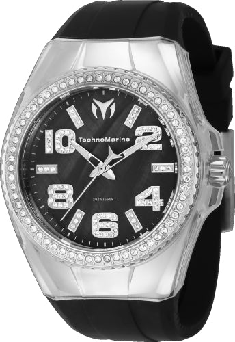 Technomarine Women's TM-121261 Cruise Quartz Black Dial Watch