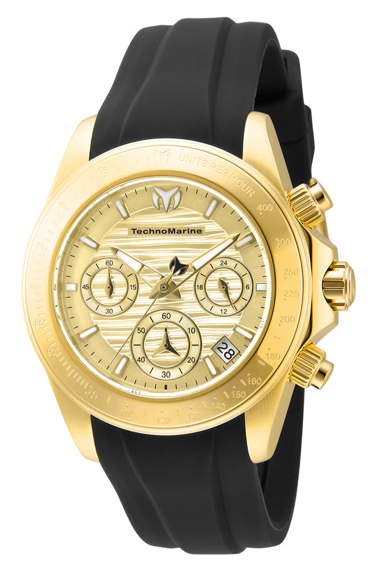 Technomarine Women's TM-219041 Manta Quartz Gold Dial Watch