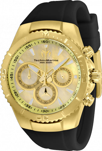 Technomarine Women's TM-220072 Manta Quartz Gold Dial Watch