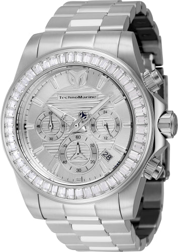 Technomarine Men's TM-222001 Manta Quartz White Dial Watch