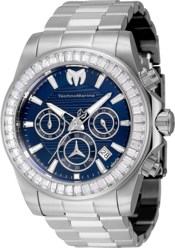 Technomarine Men's TM-222002 Manta Quartz Blue Dial Watch