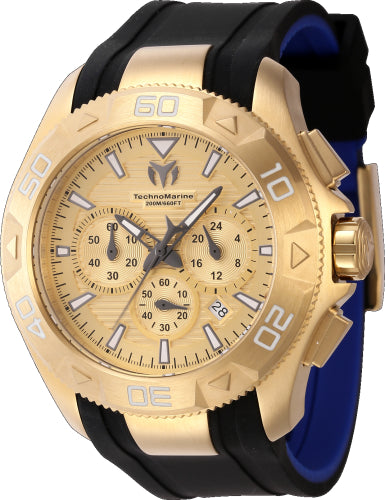 Technomarine Men's TM-622003 UF6 Quartz Chronograph Gold