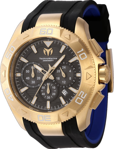 Technomarine Men's TM-622004 UF6 Quartz Chronograph Black