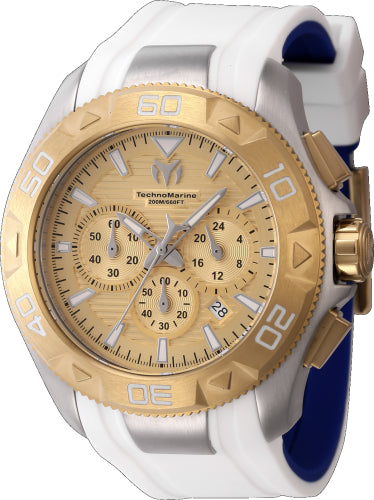 Technomarine Men's TM-622006 UF6 Quartz Chronograph Gold